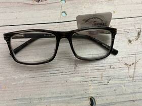 Ez2c Foster Grant 193033277225 Reading Readers Glasses 2.50 Clark Chr Charcoal