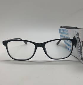 Foster Grant 193033392881 D99 Payton Blk 1.25 Blue Light Readers Reading Glasses Anti Fog