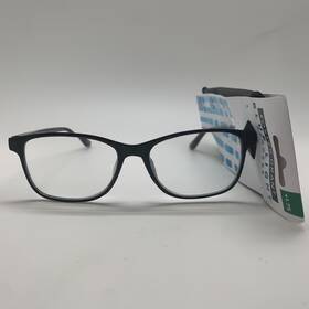 D218 Foster Grant 193033392904 Blue Light 1.75 Payton Blk Men Readers Reading Glasses