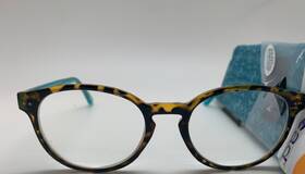 R191 Foster Grant 193033393109 Inch 3 Pairft Bryn 2.00 Reading Glasses Readers Teal Magnivision