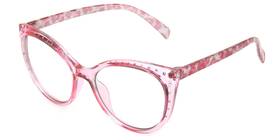 Foster Grant 193033454268 Womens Flex Sunglasses Blue Light Glasses Crystal Pink 48mm Us
