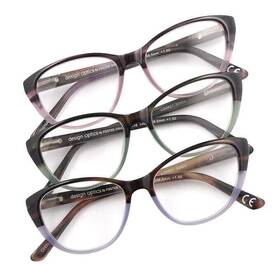 Foster Grant 193033460238 Design Optics By Leyna Cat Eye Plastic Reading Glasses 3-pack 2.75