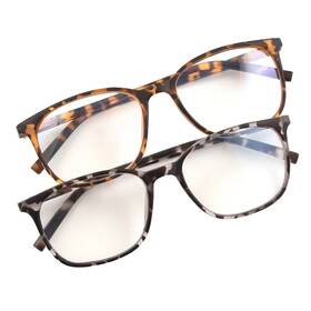 Foster Grant 193033460696 Design Optics By Eric Blue Light Reading Glasses 2-pack 1.75