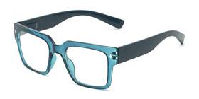 Foster Grant 193033510278 Mens Styles For Y.o.u. Woodbridge Glasses Reading Crystal Teal 51mm Us
