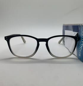 D989 Foster Grant 193033519370 Multi Focus Camden Blk Black 2.50 Reading Readers Glasses