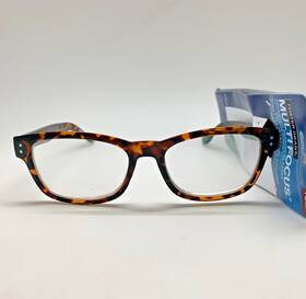 D835 Foster Grant 193033519448 Inch Conan Tor 2.50 Multi Focus Plus Tortoise Reading Glasses