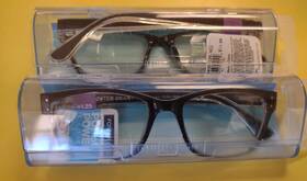 Foster Grant 193033520109 2x Pop Of Power Reading Readers Glasses 1.25 Tristan Blk Bi Focal