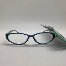 E222 Foster Grant 193033520710 Sight Station Annabelle Blu 1.50 Reading Glasses Readers