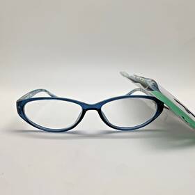 D829 Foster Grant 193033520789 Sight Station Annabelle Blu 2.75 Reading Glasses Readers