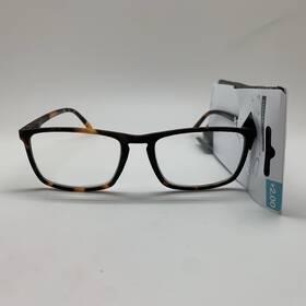 Ez2c Foster Grant 193033521663 2.00 Corey Brn Brown Reading Readers Glasses