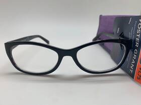 R139 Foster Grant 193033546864 Inch 3 Pair Watercolor 1.75 Purple Women Reading Glases Readers