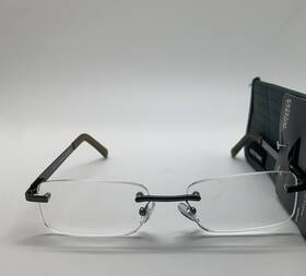 Foster Grant 193033548172 Blake 2.00 Mens Reading Glasses Rimless Readers