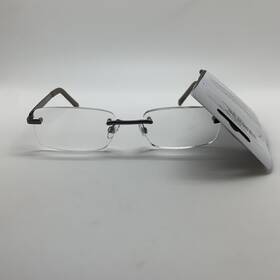 Foster Grant 193033548202 Blake 3.00 Mens Reading Glasses Rimless Readers