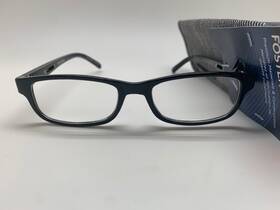 Foster Grant 193033548240 Inch 12 Pair Brandon Blk Black 1.75 Reading Glasses Readers