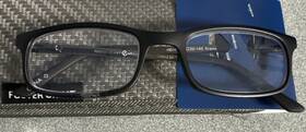 Foster Grant 193033554289 E-reader Reading Glasses Kramer Black 2.50