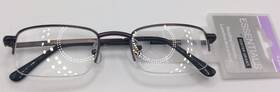 Foster Grant 193033555040 Harrison Reading Glasses 3.25 Brown Free Shipping