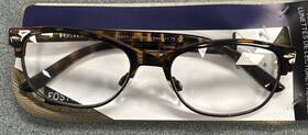 Foster Grant 193033555309 Cleo Tortoise Womens Reading Glasses 1.75