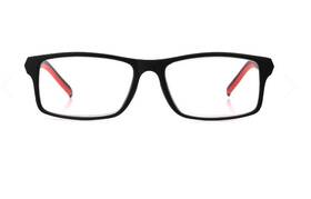 Foster Grant 193033559383 Reading Glasses Mens Iron Man Black Red 2.75 Strength With Case 9z
