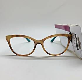 D103 Foster Grant 193033571385 Gloss Inch Tessa Tel Teal 2.50 Reading Glasses Readers With Case