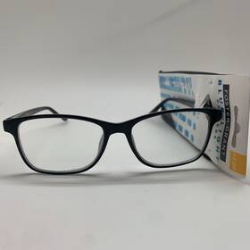 D852 Foster Grant 193033578780 Blue Light Inch Payton Blk 2.00 Men Readers Reading Glasses