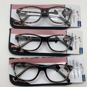 R150 Foster Grant 193033586457 Inch 3 Pair Sofia Vergara Linda Bry 1.50 Reading Glasse Readers