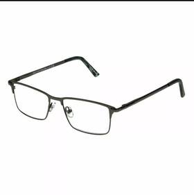 Foster Grant 193033647110 Reading Glasses Austin Gun 1.50 With Soft Case New