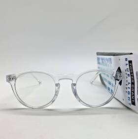 D928 Foster Grant 193033666104 Fgblaf 24 683 Cry 2.00 Clear Readers Reading Glasses Blue Lig