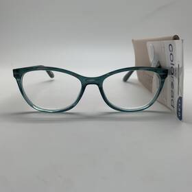 R283 Foster Grant 193033666425 Inch 3 Pair Aviana Teal 1.50 Coloread Readers Reading Glasses