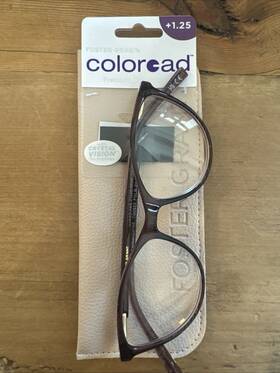 Foster Grant 193033666487 Coloread Fglr 24 649 Ros Rose 1.25 Reading Readers Glasses