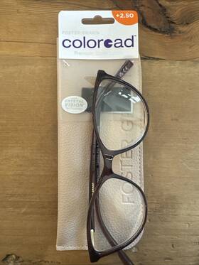 Foster Grant 193033666524 Coloread Fglr 24 649 Ros Rose 2.50 Reading Readers Glasses