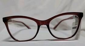 Ez2c Foster Grant 193033666937 24 604 Wine Red Reading Glasses 2.50 Readers Cat Eye