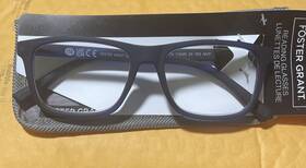 Foster Grant 193033741658 Fgmr 25 765 Nvy 2.00 Mens Reading Glasses Readers