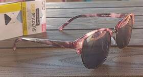 Foster Grant 35533 Sunreaders Round Tinted Readers 2.50 Purple/brown 53-18-145