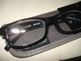 5011377-275.mcv Foster Grant Brandon Blk Core 2.75 Reading Readers Glasses
