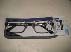 5013833-200.mcv Foster Grant Ti100 Titanium Ti Tech 2.75 Reading Readers Glasses