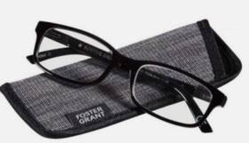 5014050 Foster Grant New Reading Glasses Boston Black 54/18