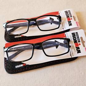 5015174-250.arm Foster Grant 2 Pack Ironman Readers Reading Glasses Black W Blue / 2.50 - Nwt