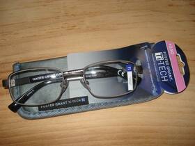 5023833-250 Foster Grant Ti100 Dgn Titanium Ti Tech 2.50 Reading Glasses Core