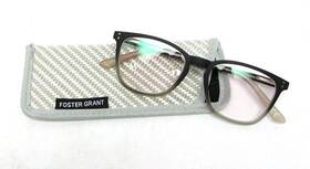 65698 Foster Grant Multi Focus Camden Reading Glasses Readers With Case 1.50