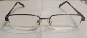 7164c Foster Grant Design Optics Reading Eye Glasses Half Rim Frames Rectangle Readers