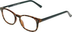Foster Grant 744759352484 Womens Elodie Round Reading Glasses Brown Tortoise/transparent 5