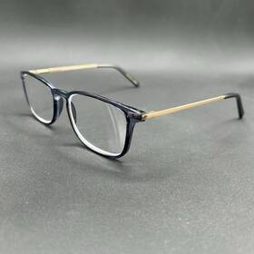 8525-122924-22.95 Foster Grant Faye Lo0919 3.25 Reading Glasses Blue And Gold 52-18-140 Nwot