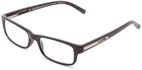 Foster Grant 887661115737 Mens Brandon Glasses Reading Shiny Black/transparent 50 Mm Us