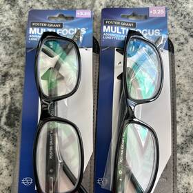 Foster Grant 887661181138 Multi Focus Advanced Readers James Black Glasses 3.25 Computer