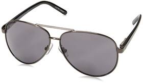 Foster Grant 887661212955 Mens Command Aviator Reading Glasses Gunmetal/transparent 61 Mm 1.50