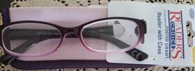 Ns0716 Foster Grant 887661216359 Purple Frame Reading Glasses 2.50 Westlyn R35