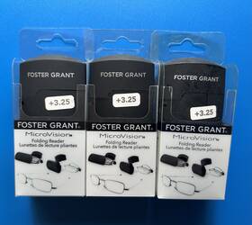 Foster Grant 887661252159 3 Microvision 3.25 Folding Spring Hinges Readers Extendable Temples