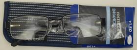 Foster Grant 887661310897 Enhanced Vision Reading Glasses 1.50 Eastwood - Black Loc. K1-b