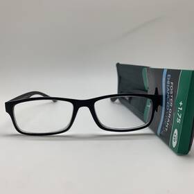 R212 Foster Grant 887661313904 Inch 3 Pair Enhanced Vision Tyler Blk 1.75 Reading Glass Readers