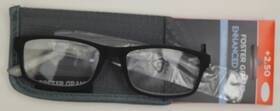 Foster Grant 887661313973 Enhanced Vision Reading Glasses 2.50 Tyler - Black Loc. D